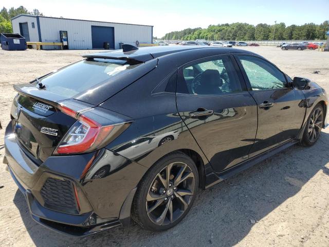 SHHFK7H95JU213432 - 2018 HONDA CIVIC SPORT TOURING BLACK photo 3