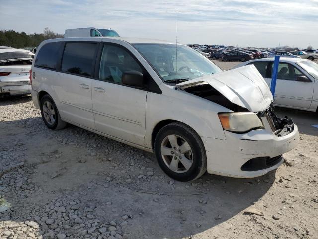 2C4RDGBG5DR516011 - 2013 DODGE GRAND CARA SE WHITE photo 4