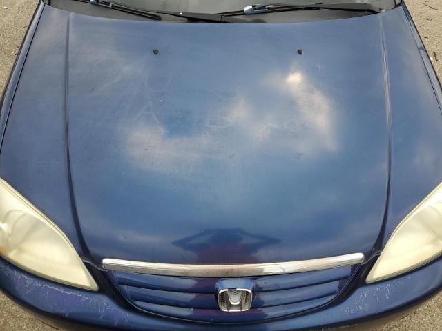 1HGES26792L023876 - 2002 HONDA CIVIC EX BLUE photo 11