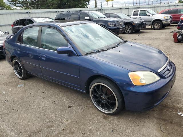 1HGES26792L023876 - 2002 HONDA CIVIC EX BLUE photo 4