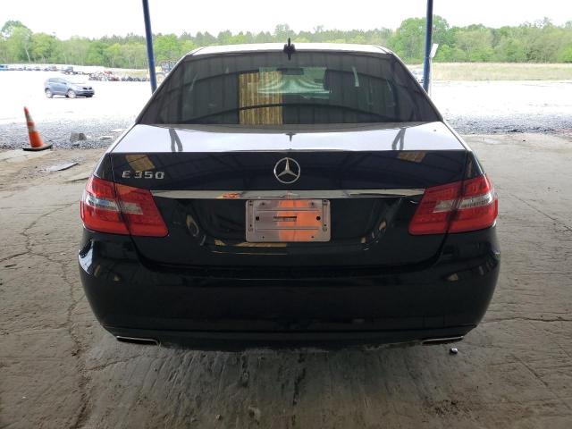 WDDHF5GB3BA513770 - 2011 MERCEDES-BENZ E 350 BLACK photo 6