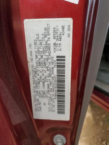 5TBRN34162S286457 - 2002 TOYOTA TUNDRA ACCESS CAB SR5 RED photo 12