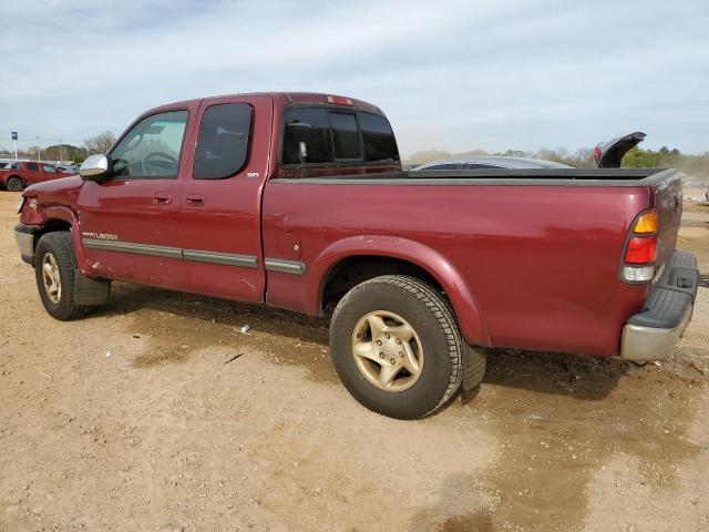 5TBRN34162S286457 - 2002 TOYOTA TUNDRA ACCESS CAB SR5 RED photo 2