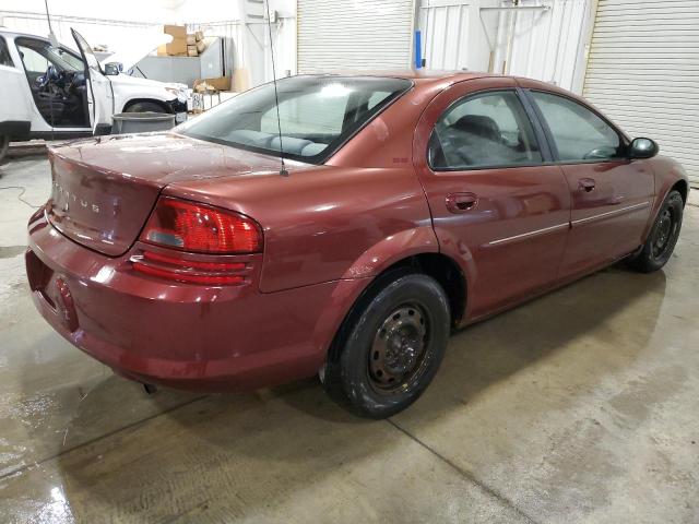 1B3EJ46X01N707359 - 2001 DODGE STRATUS SE MAROON photo 3