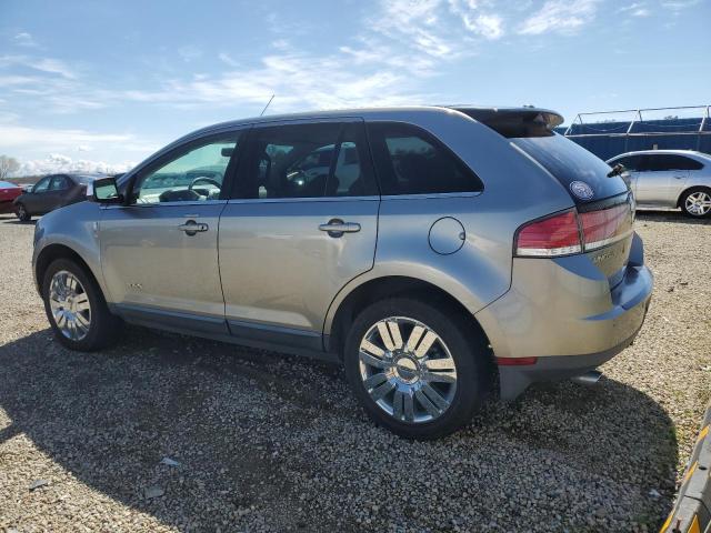 2LMDU88C18BJ12447 - 2008 LINCOLN MKX SILVER photo 2