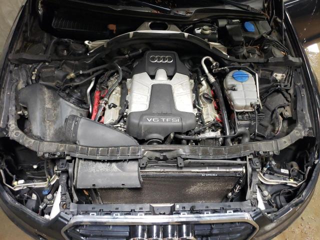 WAUHGAFC1CN169048 - 2012 AUDI A6 PRESTIGE BLACK photo 11