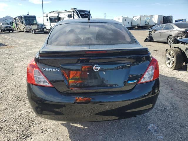 3N1CN7AP5EL863263 - 2014 NISSAN VERSA S BLACK photo 6