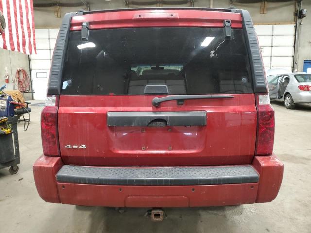 1J4RG4GK0AC130095 - 2010 JEEP COMMANDER SPORT ბურგუნდია ფოტო 6