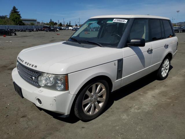 SALMF134X8A274339 - 2008 LAND ROVER RANGE ROVE SUPERCHARGED WHITE photo 1