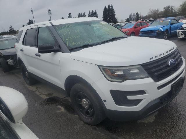 1FM5K8AR9GGC93311 - 2016 FORD EXPLORER POLICE INTERCEPTOR Սև լուսանկար 4