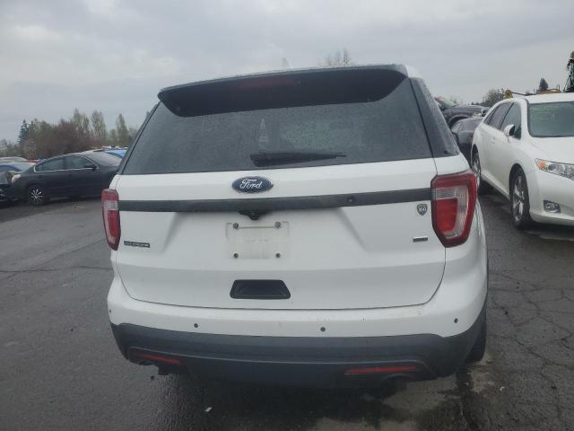 1FM5K8AR9GGC93311 - 2016 FORD EXPLORER POLICE INTERCEPTOR Սև լուսանկար 6