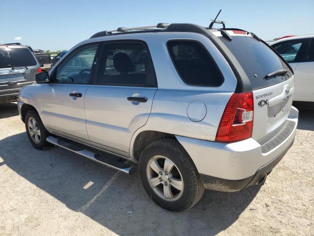 KNDJF724797592934 - 2009 KIA SPORTAGE LX SILVER photo 2