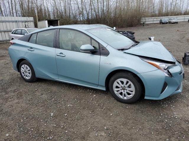 JTDKBRFU5G3000991 - 2016 TOYOTA PRIUS BLUE photo 4