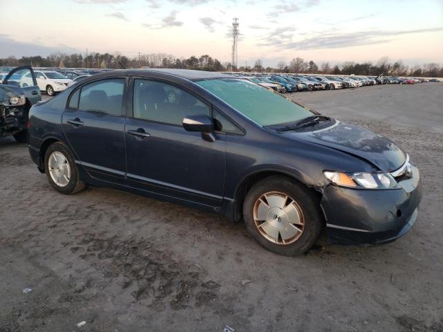 JHMFA362X8S005433 - 2008 HONDA CIVIC HYBRID GRAY photo 4