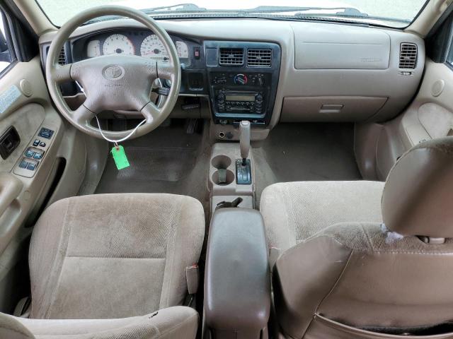 5TEGN92N91Z852748 - 2001 TOYOTA TACOMA DOUBLE CAB PRERUNNER GOLD photo 8