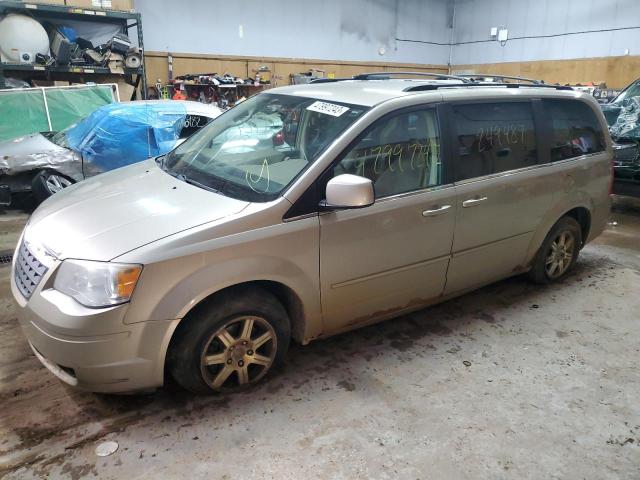2A8HR54P58R818573 - 2008 CHRYSLER TOWN & COU TOURING Qəhvəyi foto 1