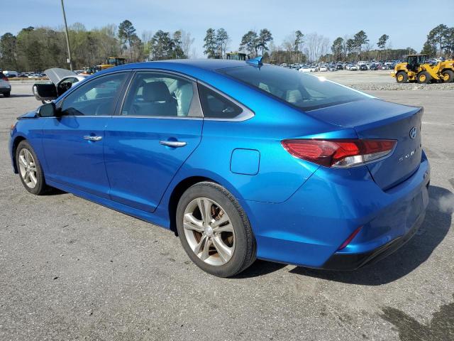 5NPE34AF7KH777627 - 2019 HYUNDAI SONATA LIMITED BLUE photo 2