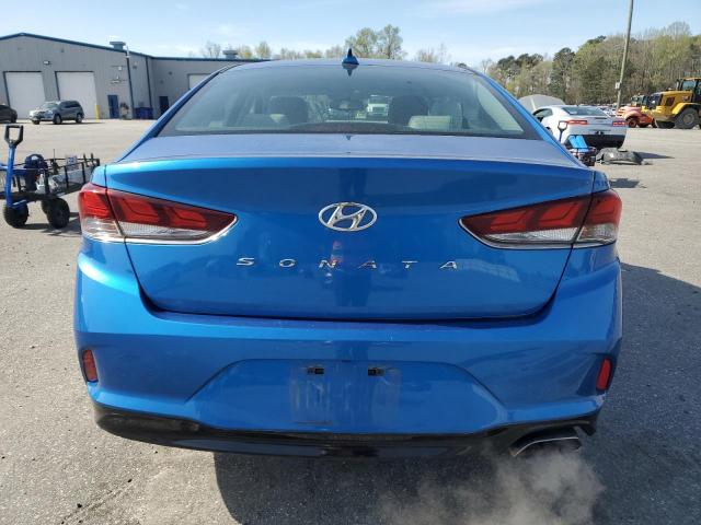 5NPE34AF7KH777627 - 2019 HYUNDAI SONATA LIMITED BLUE photo 6