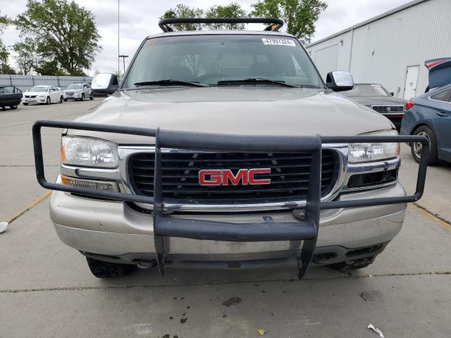 2GTEK19T921415795 - 2002 GMC NEW SIERRA K1500 BEIGE photo 5