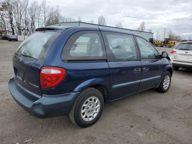 1C4GJ25B92B530959 - 2002 CHRYSLER VOYAGER BLUE photo 3