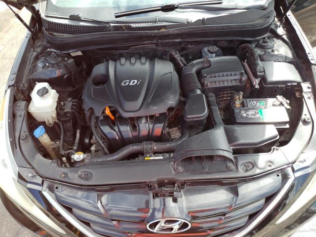 5NPEB4AC0DH537072 - 2013 HYUNDAI SONATA GLS BLACK photo 11