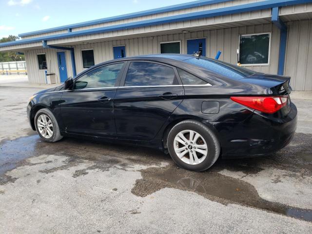 5NPEB4AC0DH537072 - 2013 HYUNDAI SONATA GLS BLACK photo 2