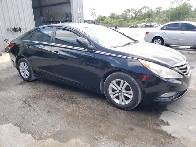 5NPEB4AC0DH537072 - 2013 HYUNDAI SONATA GLS BLACK photo 4