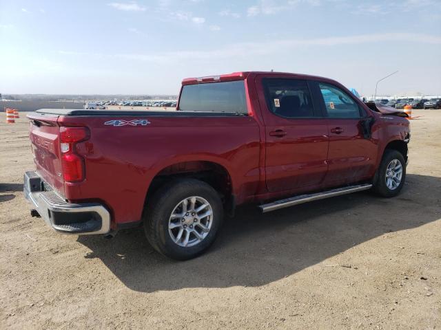 1GCPDDEK7PZ206121 - 2023 CHEVROLET SILVERADO K1500 LT RED photo 3