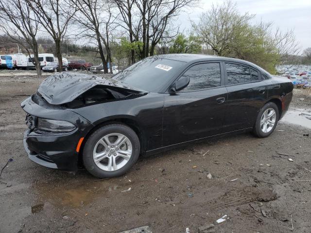 2C3CDXBG5NH224148 - 2022 DODGE CHARGER SXT BLACK photo 1