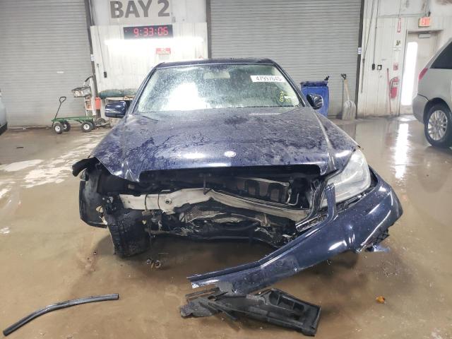 WDDGF8AB0DR255895 - 2013 MERCEDES-BENZ C 300 4MATIC BLUE photo 5