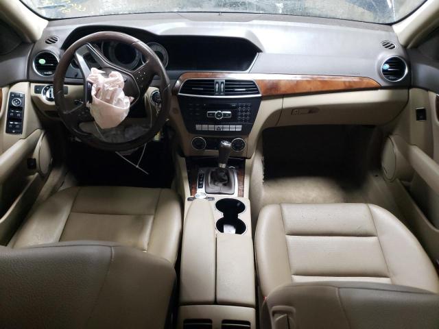 WDDGF8AB0DR255895 - 2013 MERCEDES-BENZ C 300 4MATIC BLUE photo 8