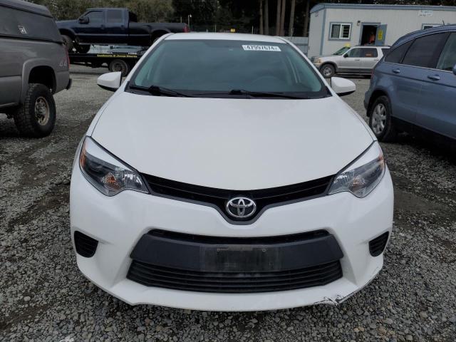 5YFBURHEXEP099618 - 2014 TOYOTA COROLLA L WHITE photo 5