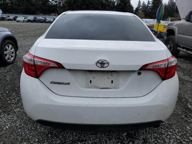 5YFBURHEXEP099618 - 2014 TOYOTA COROLLA L WHITE photo 6