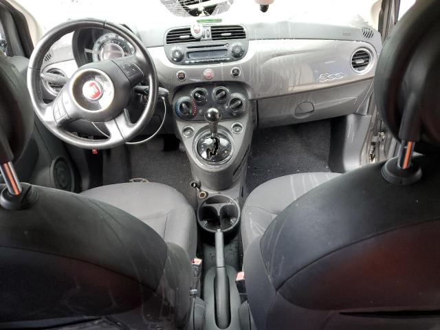 3C3CFFAR5CT383232 - 2012 FIAT 500 POP GRAY photo 8