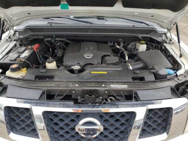 5N1AA0NC8BN610881 - 2011 NISSAN ARMADA SV WHITE photo 12