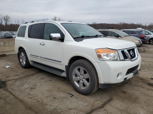 5N1AA0NC8BN610881 - 2011 NISSAN ARMADA SV WHITE photo 4