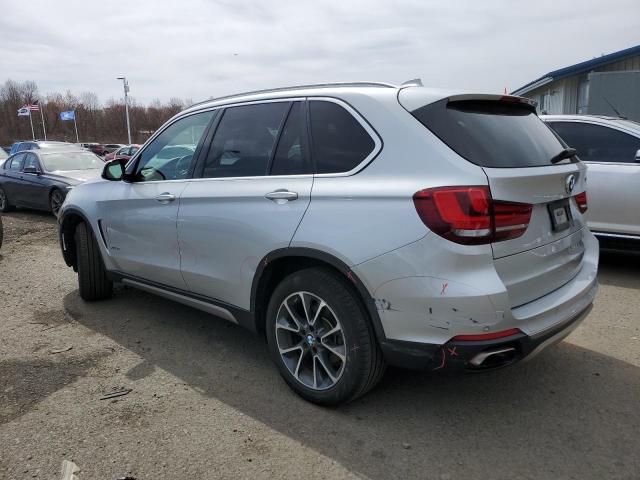 5UXKR0C53J0X98614 - 2018 BMW X5 XDRIVE35I SILVER photo 2