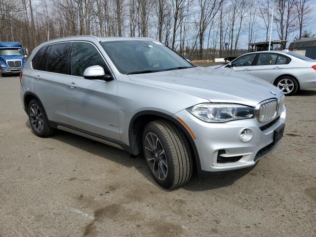 5UXKR0C53J0X98614 - 2018 BMW X5 XDRIVE35I SILVER photo 4