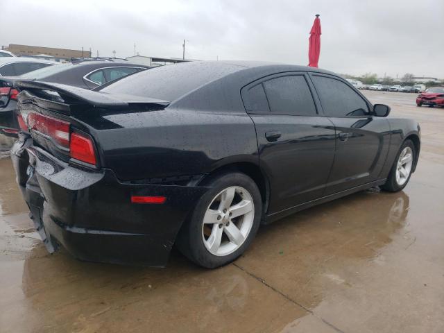 2B3CL3CG8BH507288 - 2011 DODGE CHARGER BLACK photo 3