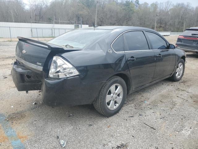 2G1WT58K289283578 - 2008 CHEVROLET IMPALA LT BLACK photo 3