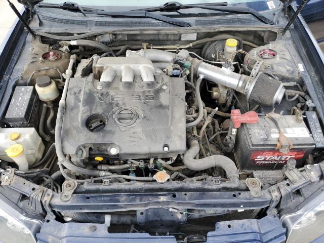 JN1DA31D72T416651 - 2002 NISSAN MAXIMA GLE BLUE photo 11