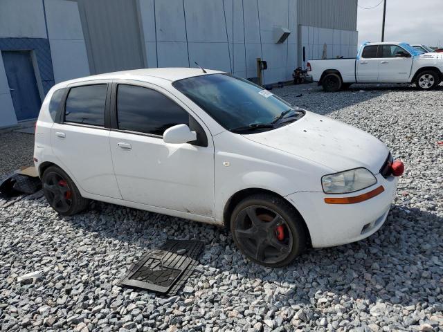 KL1TD66617B773307 - 2007 CHEVROLET AVEO BASE 白色 照片 4