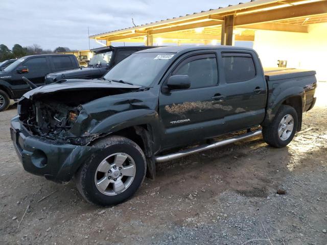 5TFJU4GN5BX005934 - 2011 TOYOTA TACOMA DOUBLE CAB PRERUNNER GREEN photo 1
