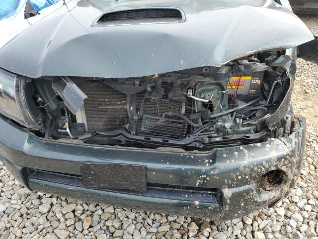 5TFJU4GN5BX005934 - 2011 TOYOTA TACOMA DOUBLE CAB PRERUNNER GREEN photo 11