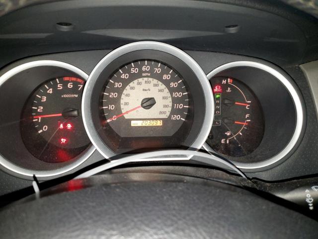 5TFJU4GN5BX005934 - 2011 TOYOTA TACOMA DOUBLE CAB PRERUNNER GREEN photo 9