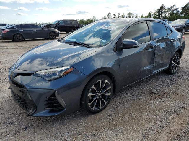 2T1BURHE5JC018549 - 2018 TOYOTA COROLLA L GRAY photo 1