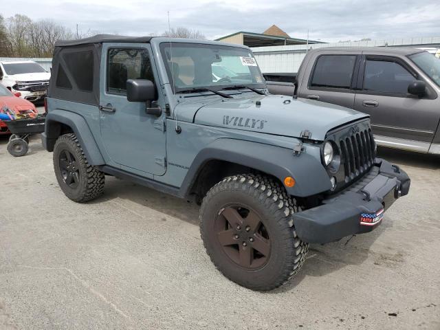 1C4AJWAG5FL535798 - 2015 JEEP WRANGLER SPORT GRAY photo 4