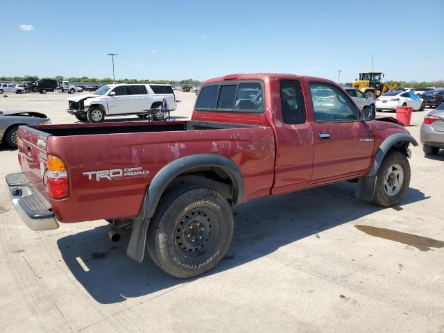 5TESN92N22Z080248 - 2002 TOYOTA TACOMA XTRACAB PRERUNNER 红色 照片 3