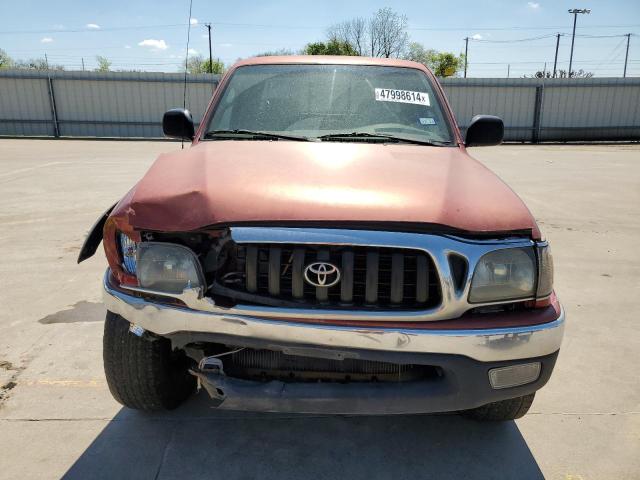 5TESN92N22Z080248 - 2002 TOYOTA TACOMA XTRACAB PRERUNNER RED photo 5