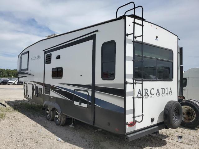 4YDFARN2XNL551075 - 2022 KEYSTONE ARCADIA WHITE photo 3